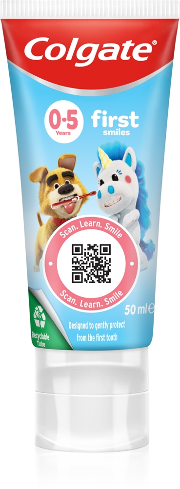 

Зубная паста First smiles 0-5 для детей Colgate, 50 мл