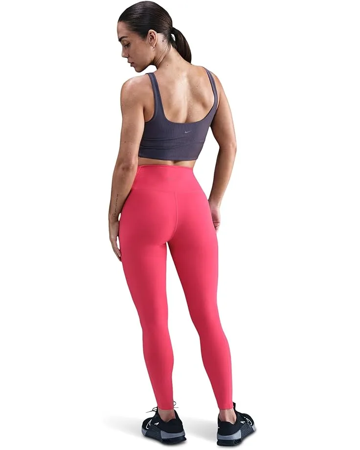 Леггинсы Nike High-Waisted 7/8 Leggings with Pockets, Rush Pink — фото 2