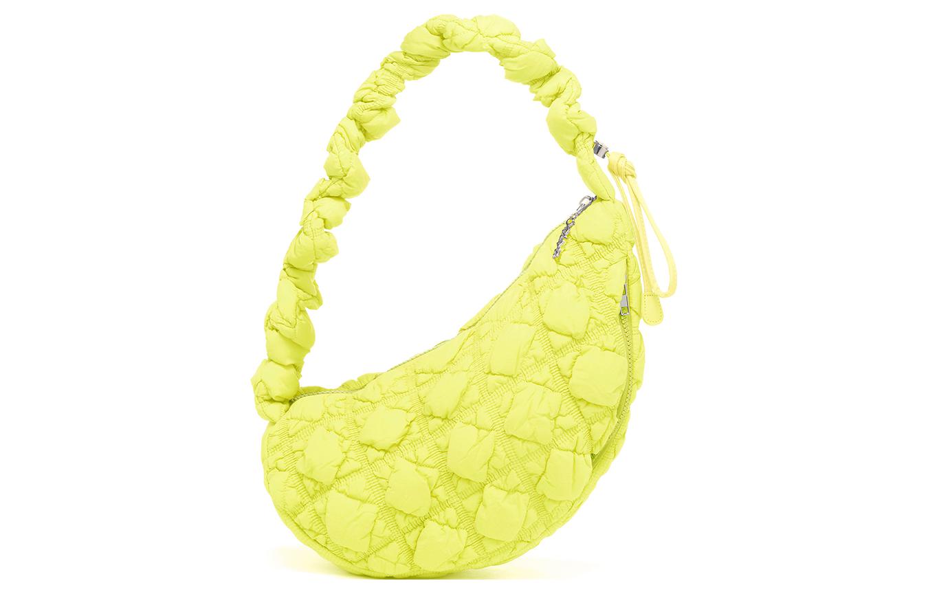 

CARLYN Нейлоновая портативная сумка через плечо, Lime Neon Yellow