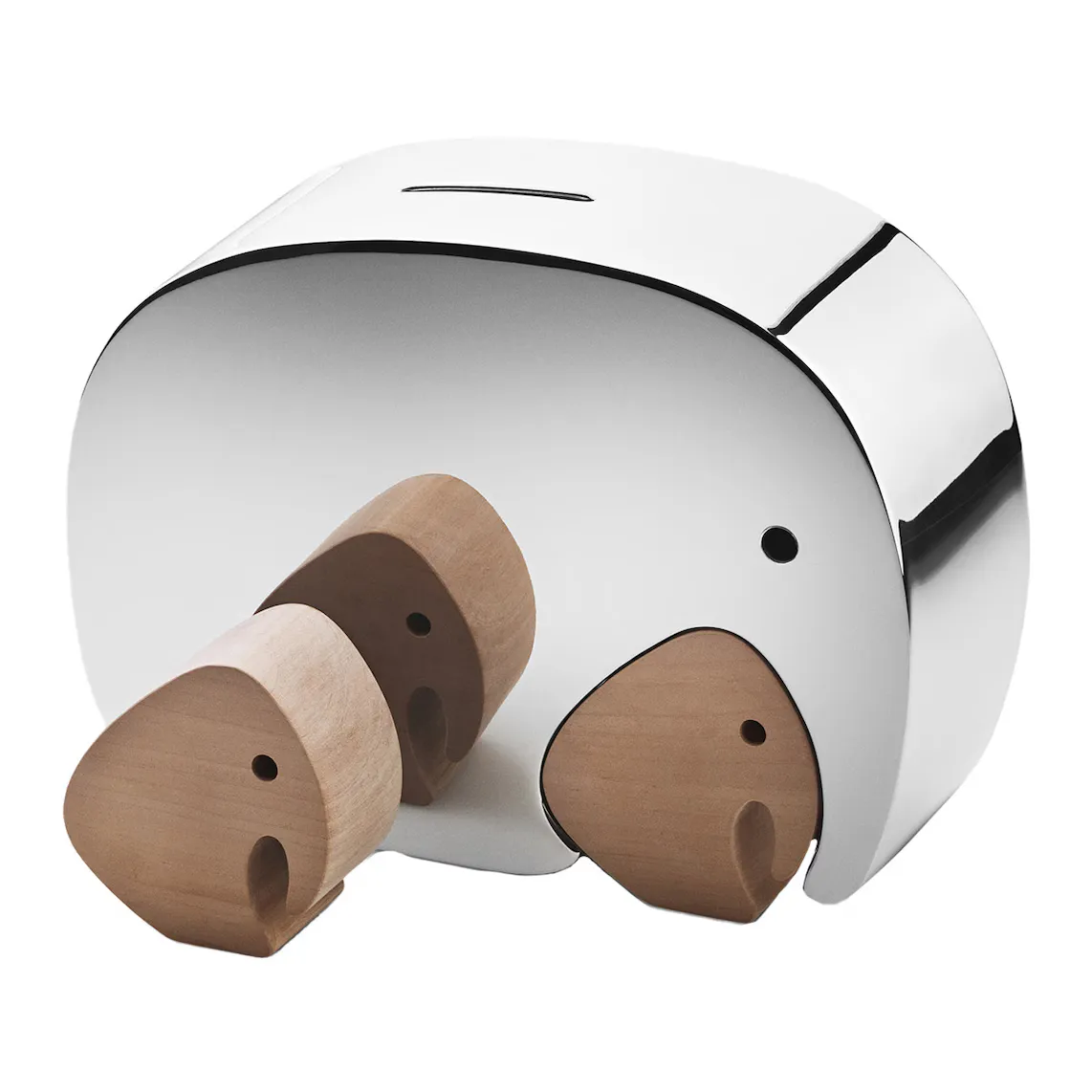 

Копилка Moneyphant Georg Jensen, сталь