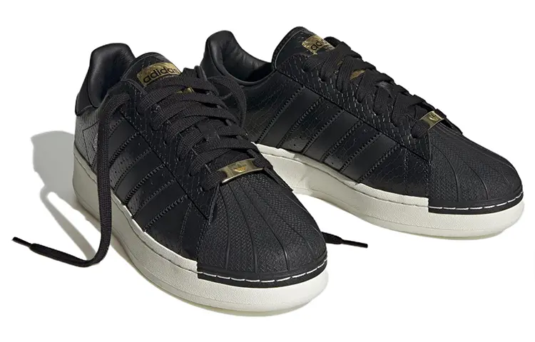 Кроссовки Adidas Originals Superstar Xlg Snakeskin Black — фото 3