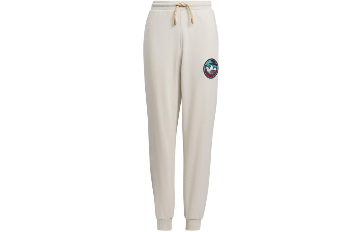 

Adidas Originals FEIFEI RUAN FW23 Детские вязаные спортивные штаны White