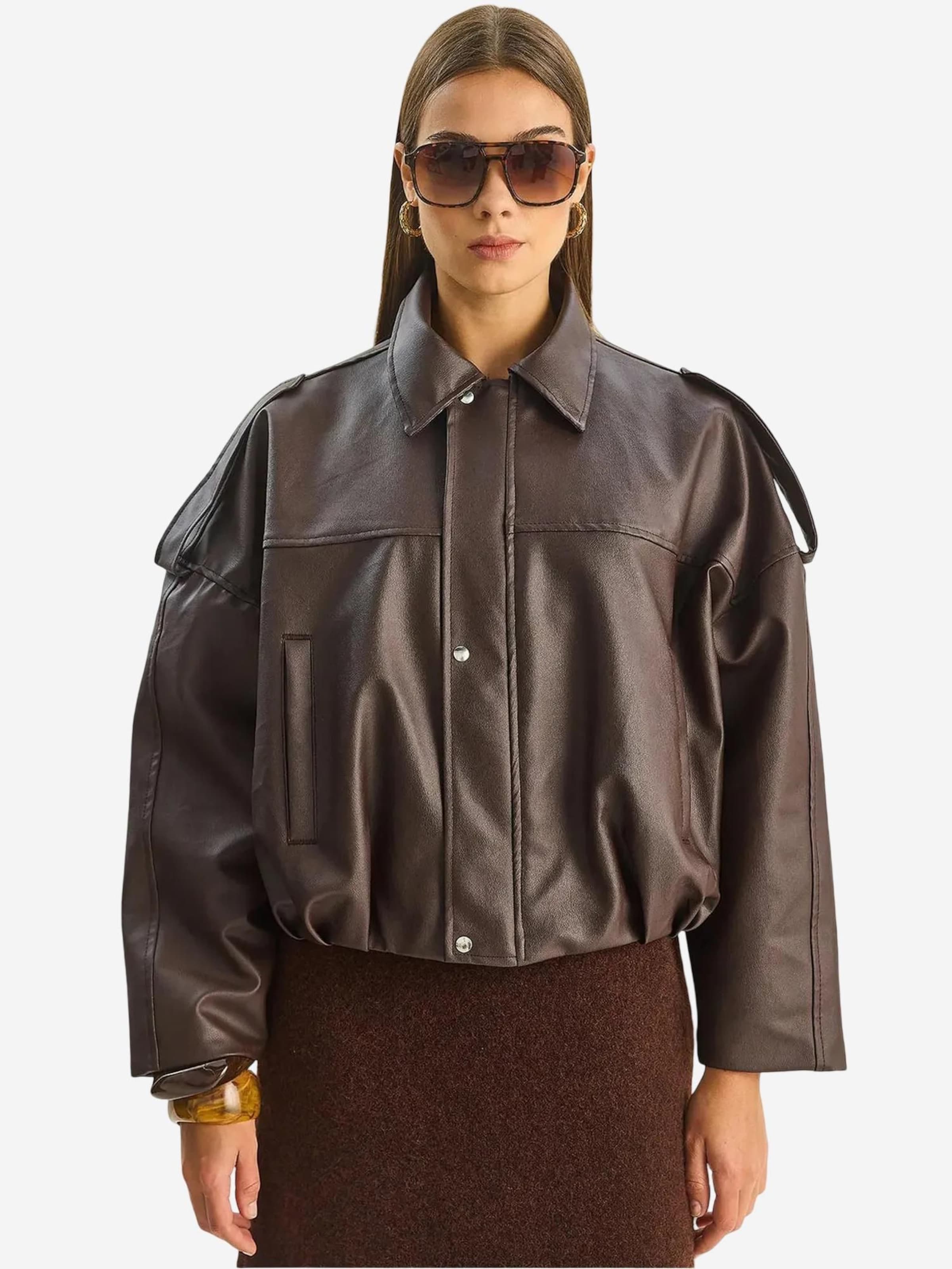 

Bianco Lucci Куртка для межсезонья в коричневом цвете