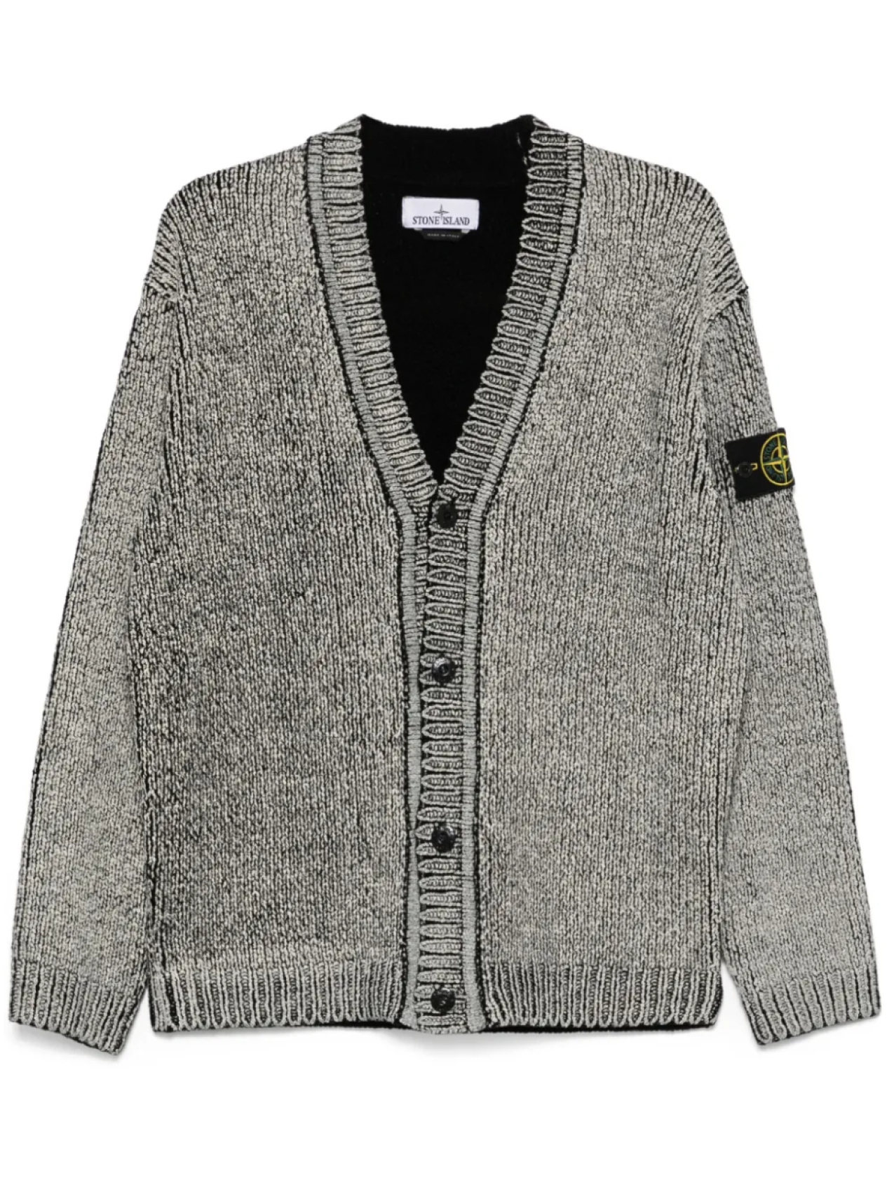 

Stone Island кардиган с принтом, черный