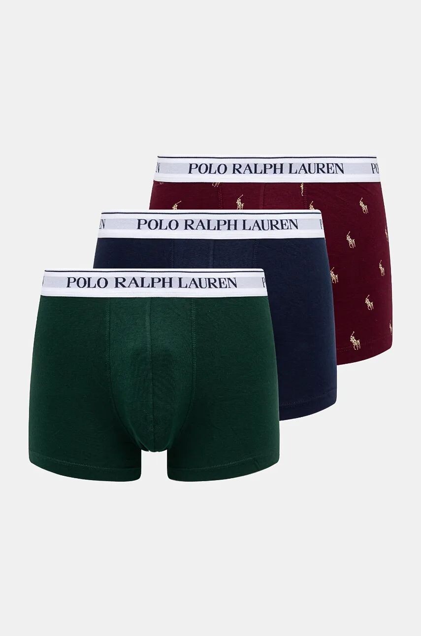 

Комплект боксеров Polo Ralph Lauren, 3 шт, зеленый