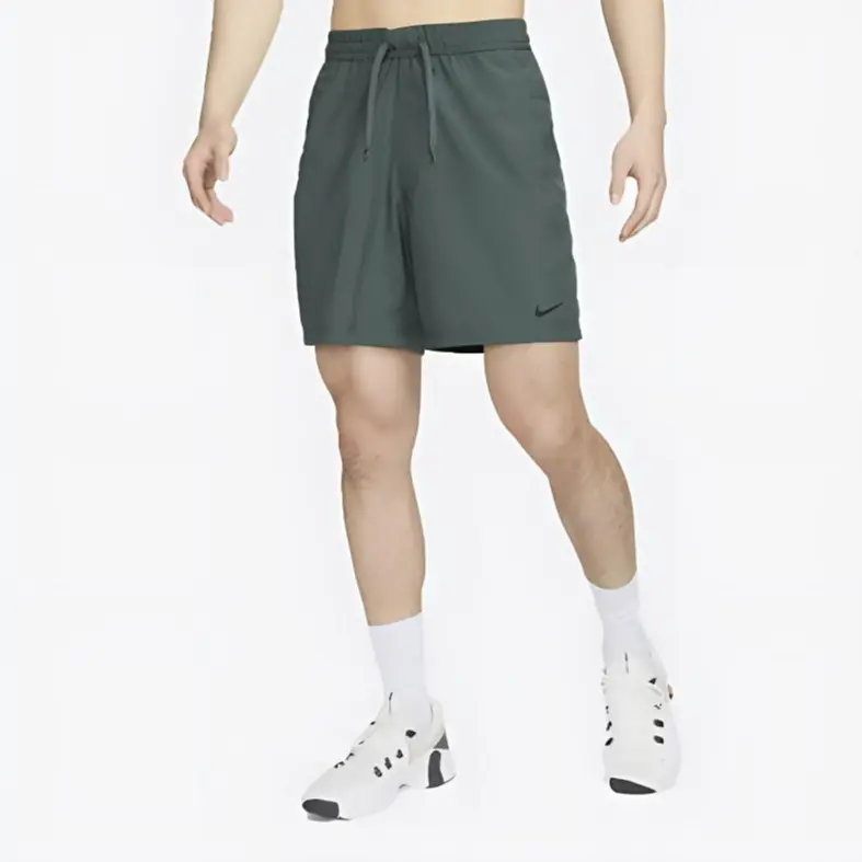 Повседневные шорты мужские зеленые древние Nike, зеленый — фото 3