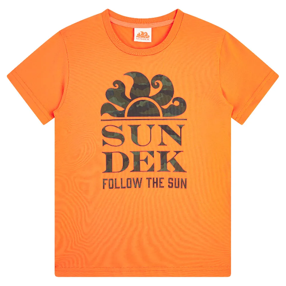 

Футболка Sundek Mini new logo, оранжевый