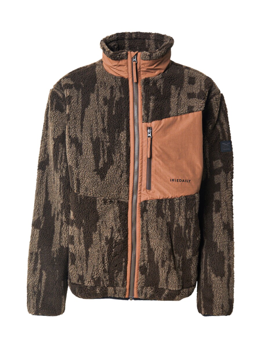 

Флисовая куртка Iriedaily Flawless, Brown/Light brown/Dark brown