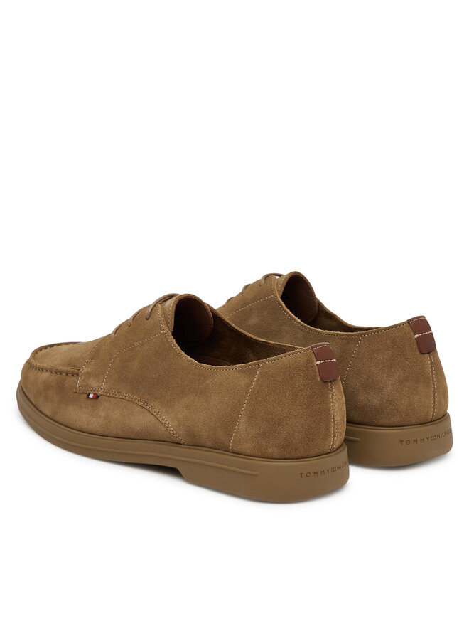 Мокасины Moc T Derby FM0FM05495 Tommy Hilfiger, коричневый — фото 3