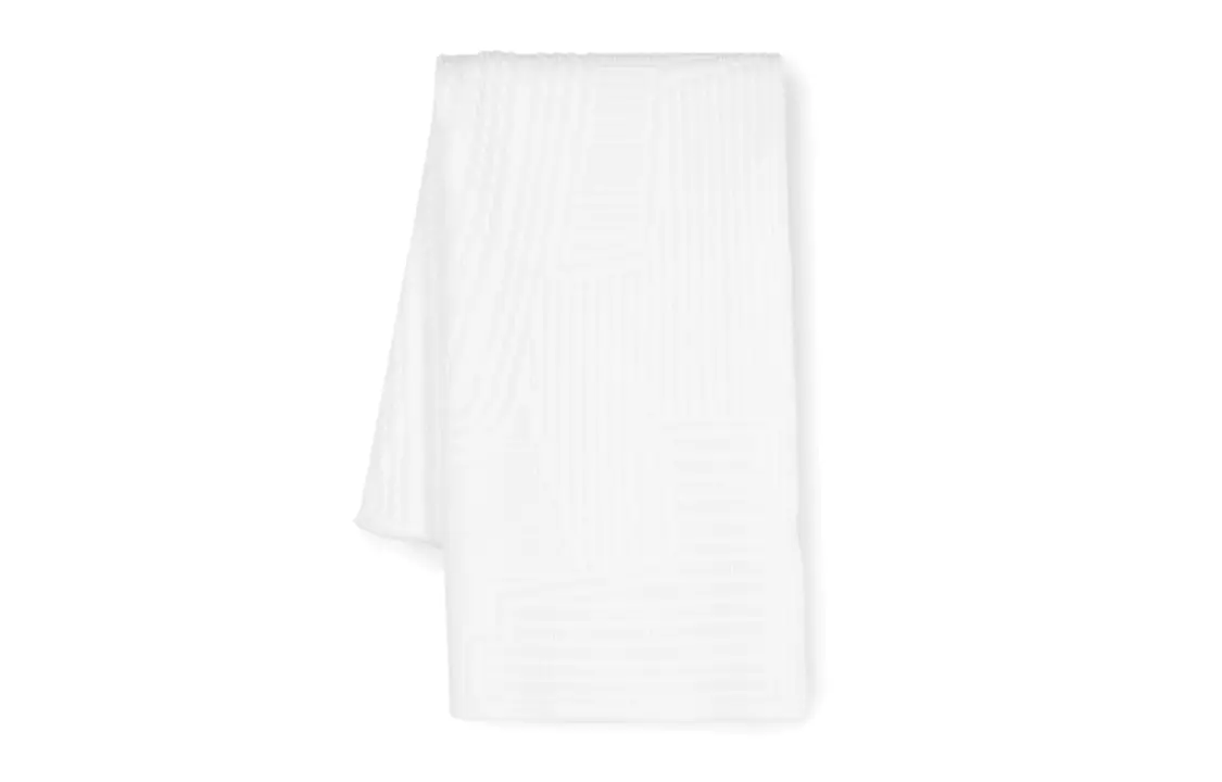 

Y-3 Шарф Y 3 Engineered Debossed Logo, White