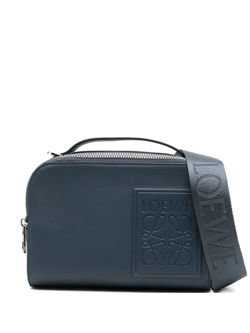 

Сумка-мессенджер с логотипом LOEWE, синий