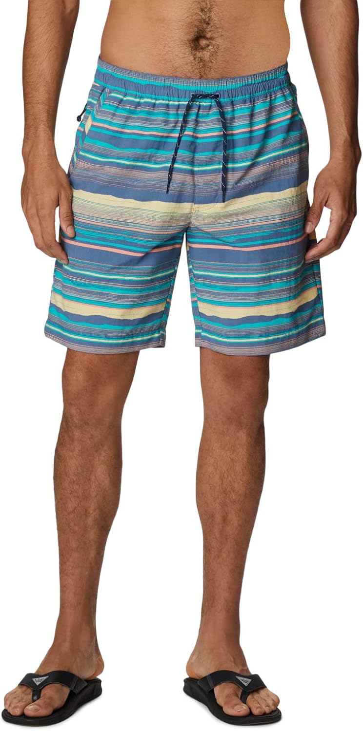 

Columbia мужские шорты M Summerdry, Bluestone Horizons Stripe Multi