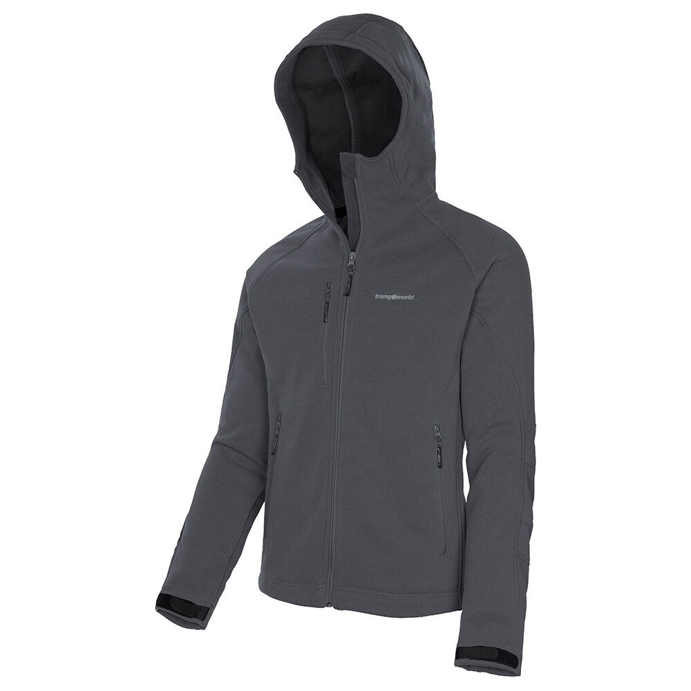 

Толстовка на молнии Trangoworld Mendilaz Hooded, серый