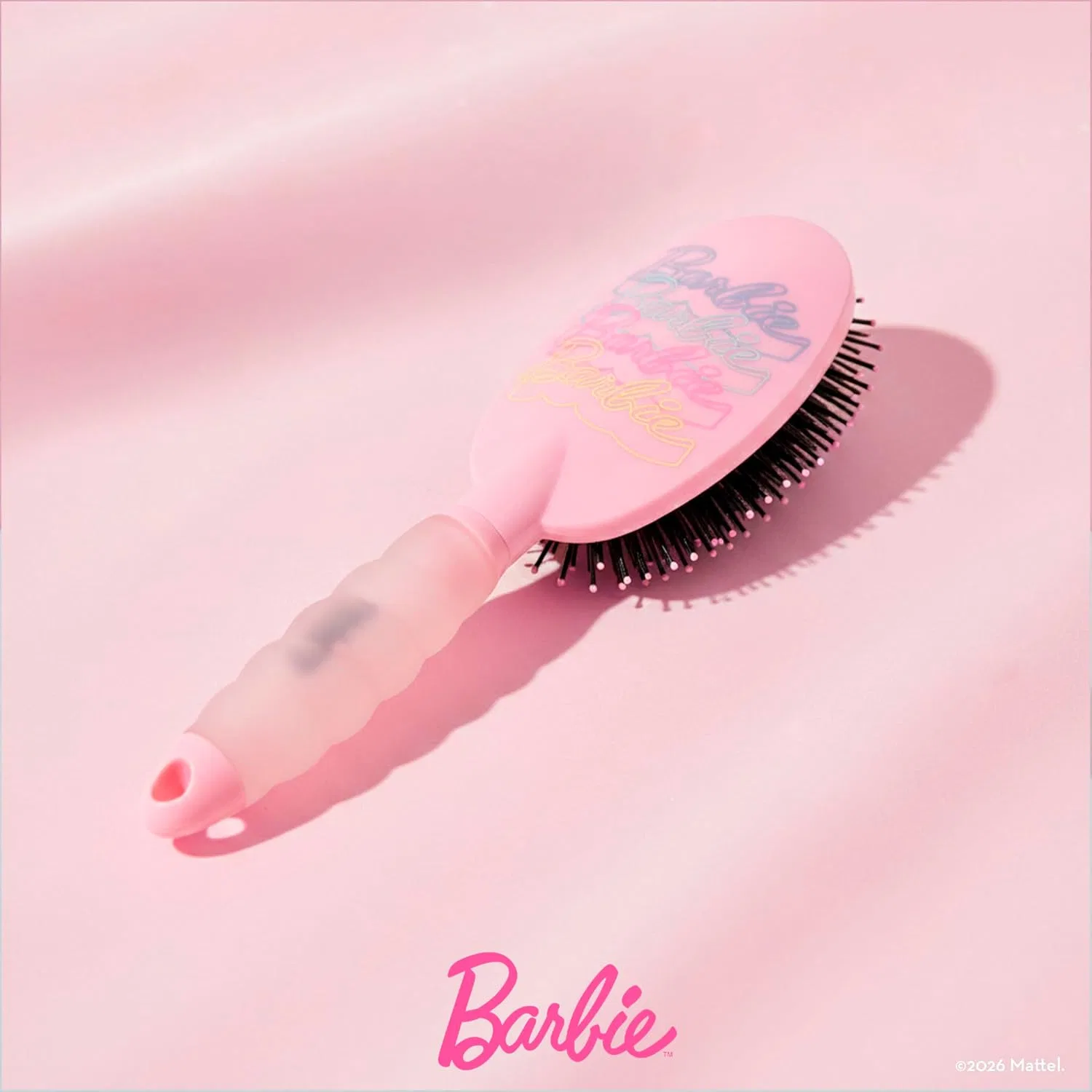 Большая расческа для волос Barbie с эргономичной гелевой ручкой Barbie — фото 3