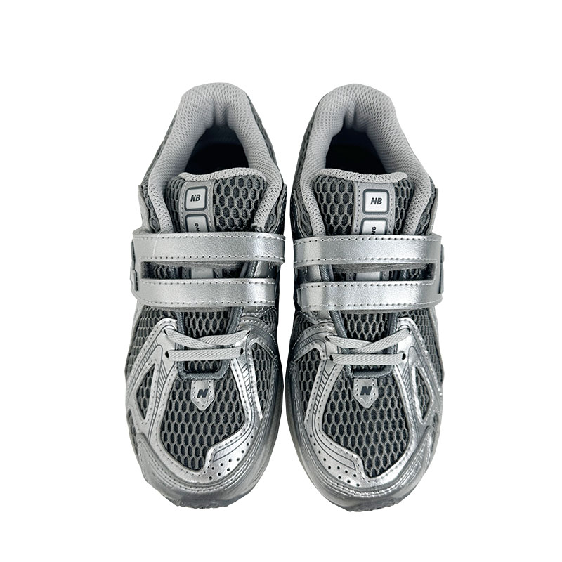 New Balance NB 1906R амортизирующие и дышащие низкие кроссовки для бега silver детские — фото 4