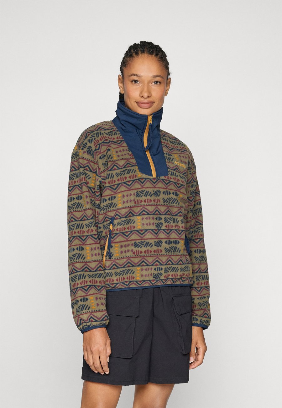 

Джемпер Columbia SEQUOIA GROVE HALF ZIP, Stone Green Horizons/Green