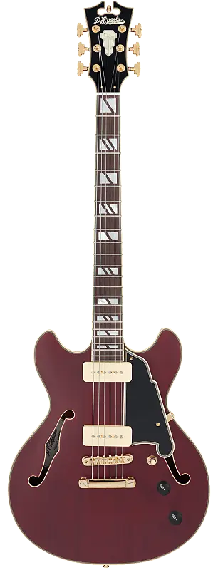 

Электрогитара D'Angelico Deluxe Mini DC Satin Trans Wine w/Case