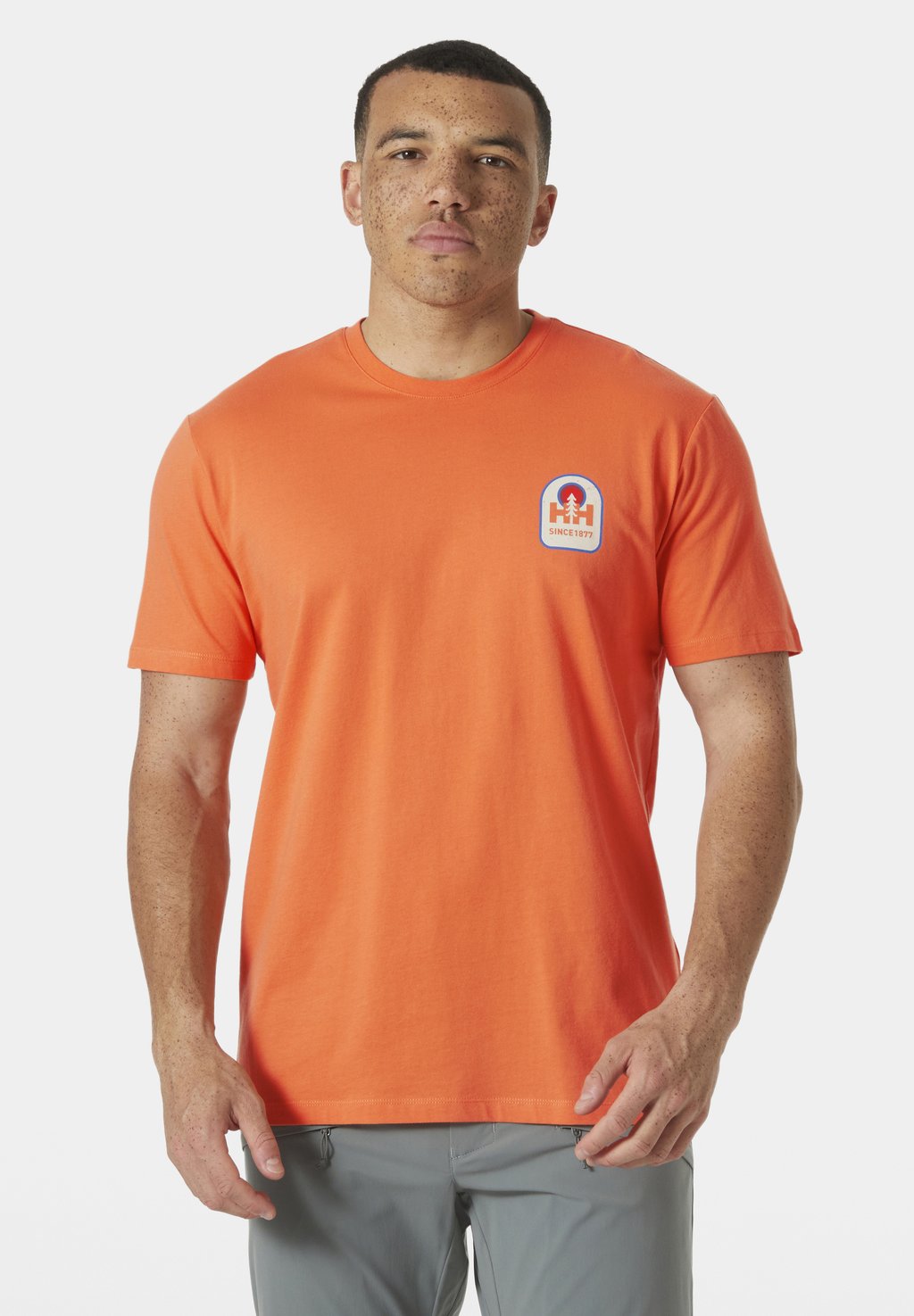 

Футболка с принтом MASSIF GRAPHIC Helly Hansen, оранжевый