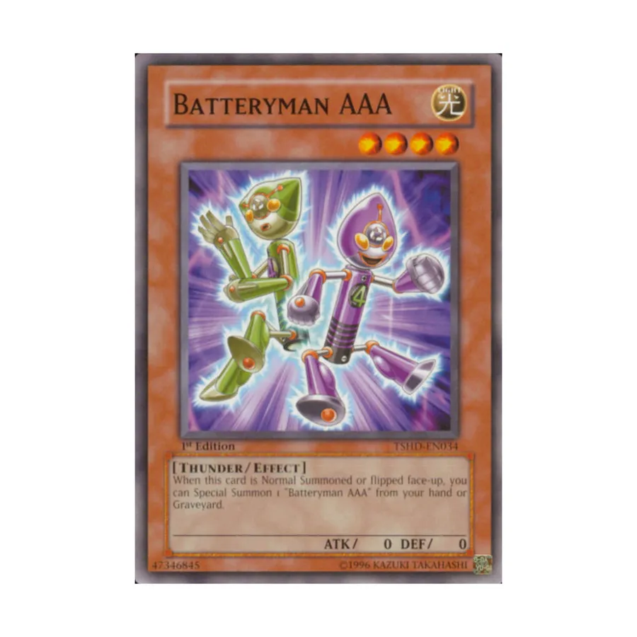 

CCG Батарейщик ААА (Общий), Yu-Gi-Oh - Shining Darkness - Singles