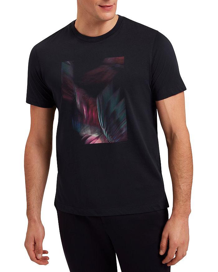 

Футболка с рисунком Fether Ted Baker, синий