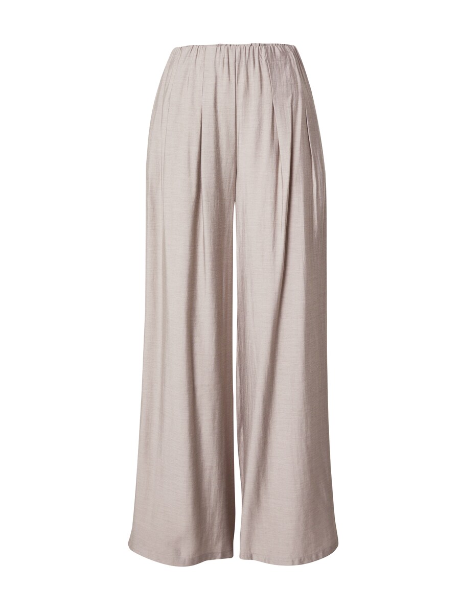 

Брюки со складками спереди VILA Wide leg Pleat-Front Pants VIARIKA, серо-коричневый