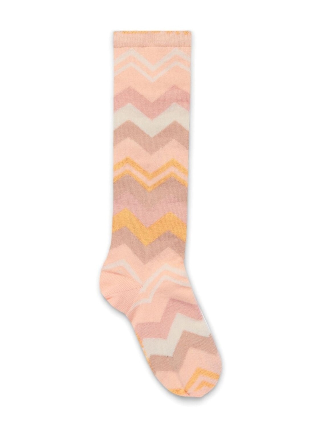 

Носки Missoni Kids с шевронным узором, розовый