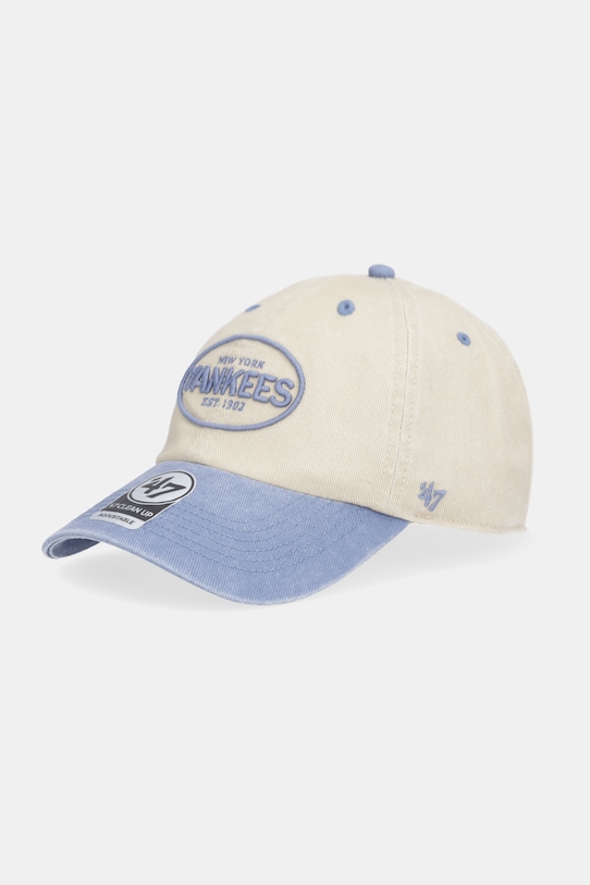 

Хлопковая бейсболка MLB New York Yankees 47 Brand, бежевый