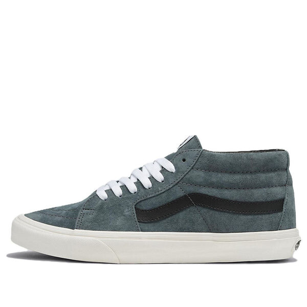 

Кроссовки sk8-mid pig suede 2-tone 'green' Vans, серый