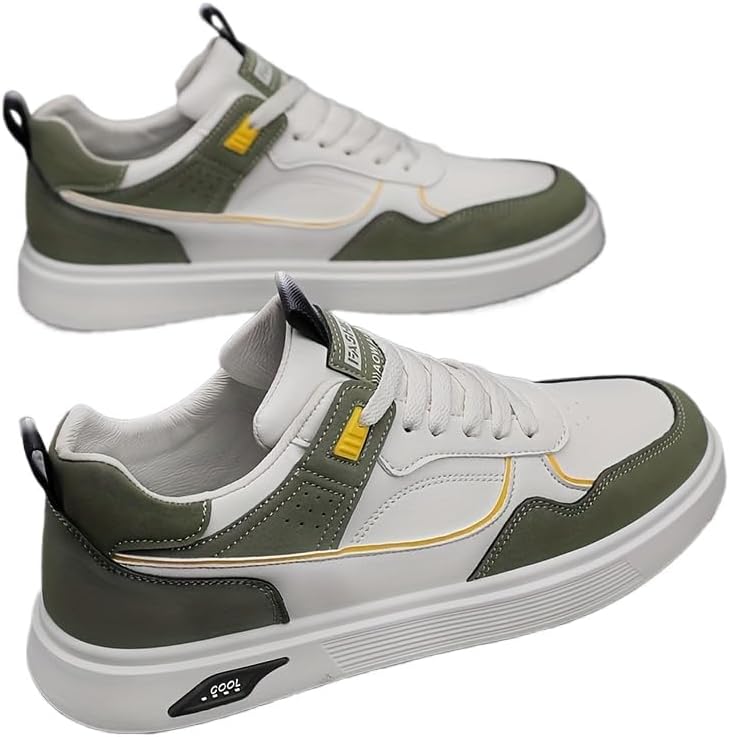 

Мужские модные кроссовки с низким верхом в стиле color block, удобные, нескользящие и прочные повседневные обувь для прогулок и активного отдыха на улице Generic, бежевый