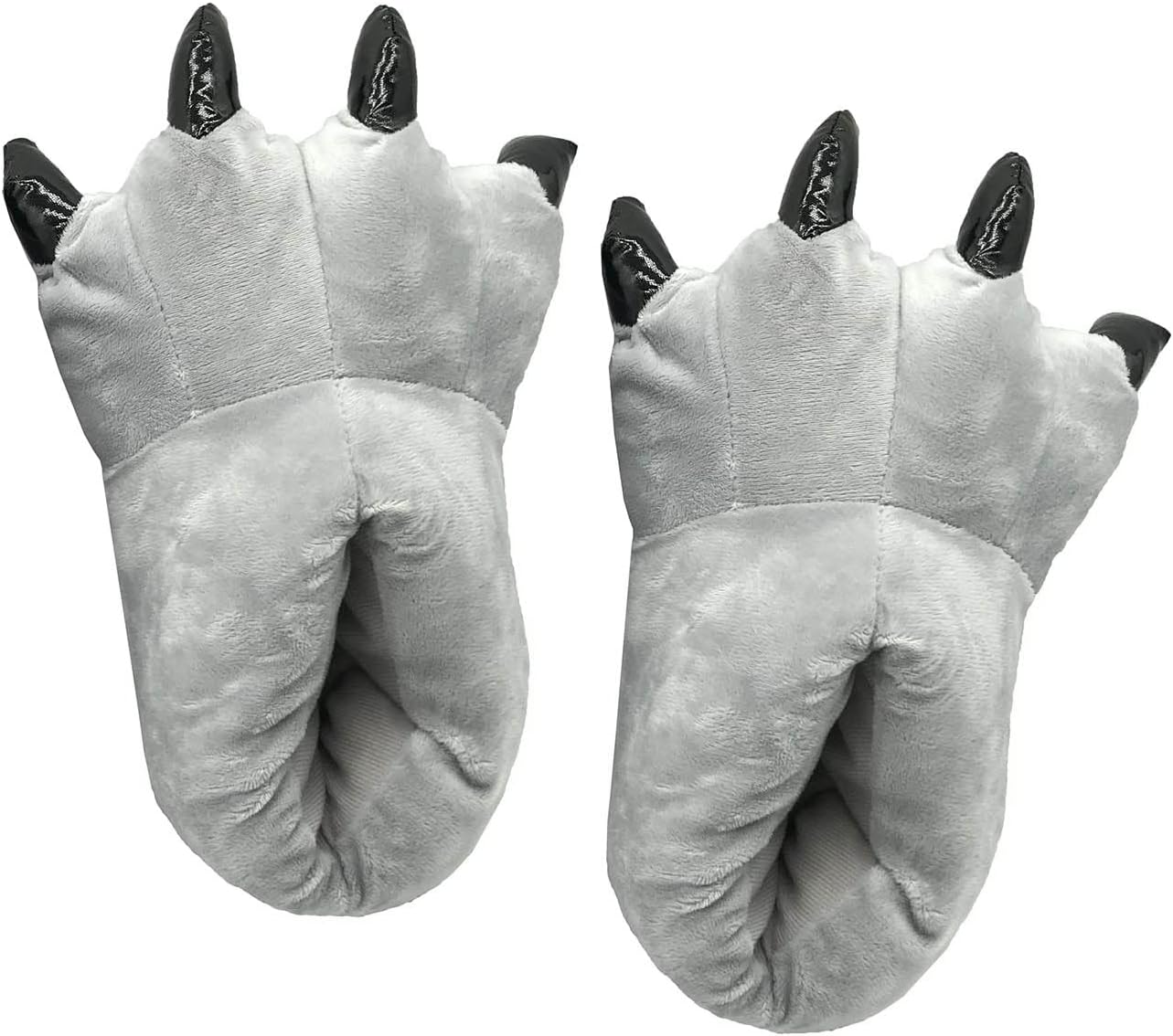 

Unlockgift Унисекс тапочки с животными когтями - курица, птица, корова, тигр, жираф, динозавр, медведь, монстр, серый