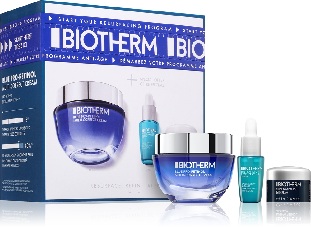 

Подарочный набор Bluetherapy Pro-Retinol для женщин Biotherm