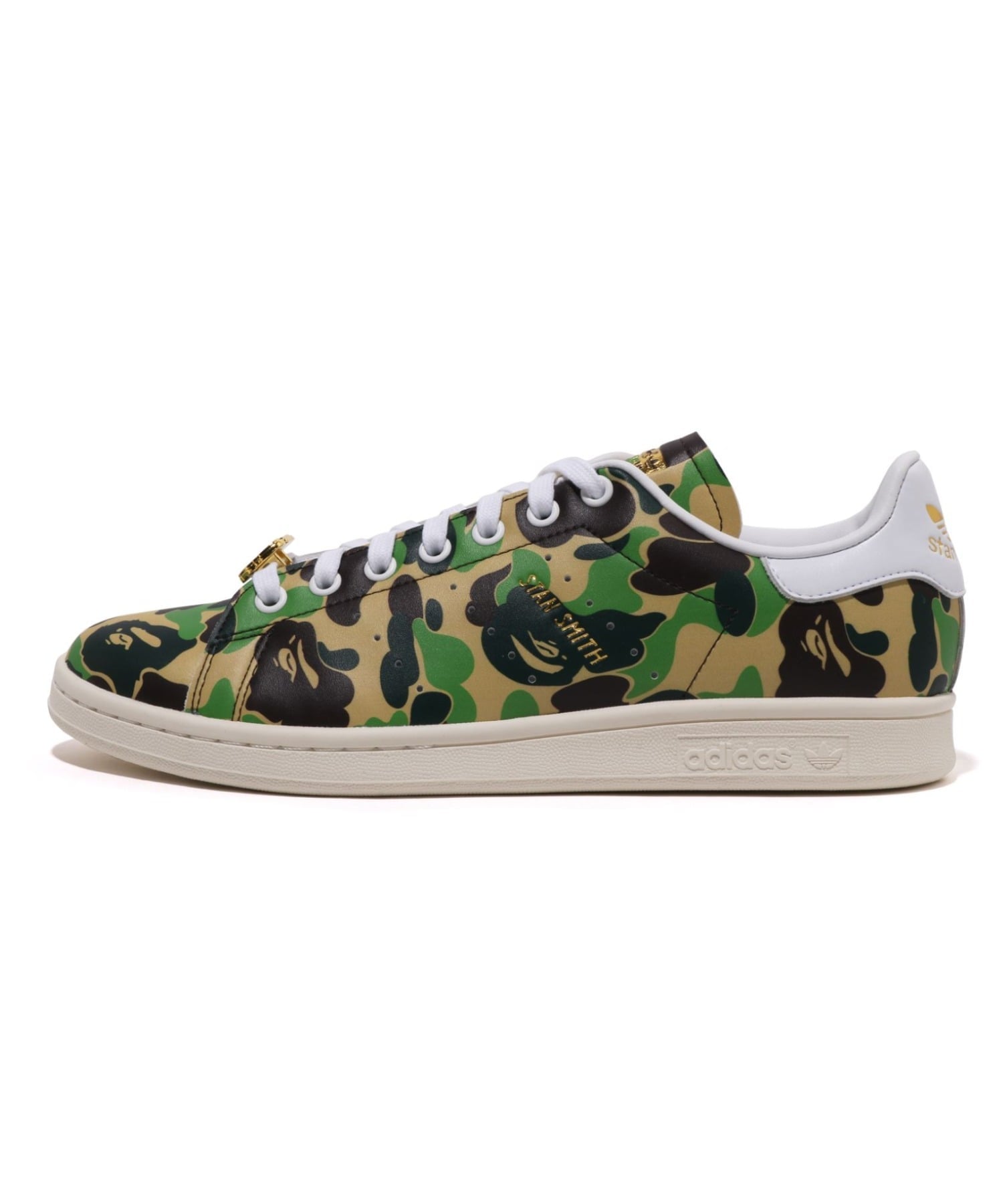 STAN SMITH BAPE ABC CAMO A BATHING APE, GREEN — фото 4