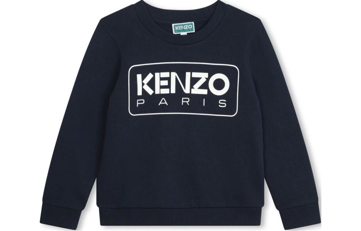 

Детская толстовка Kenzo, темно-синий