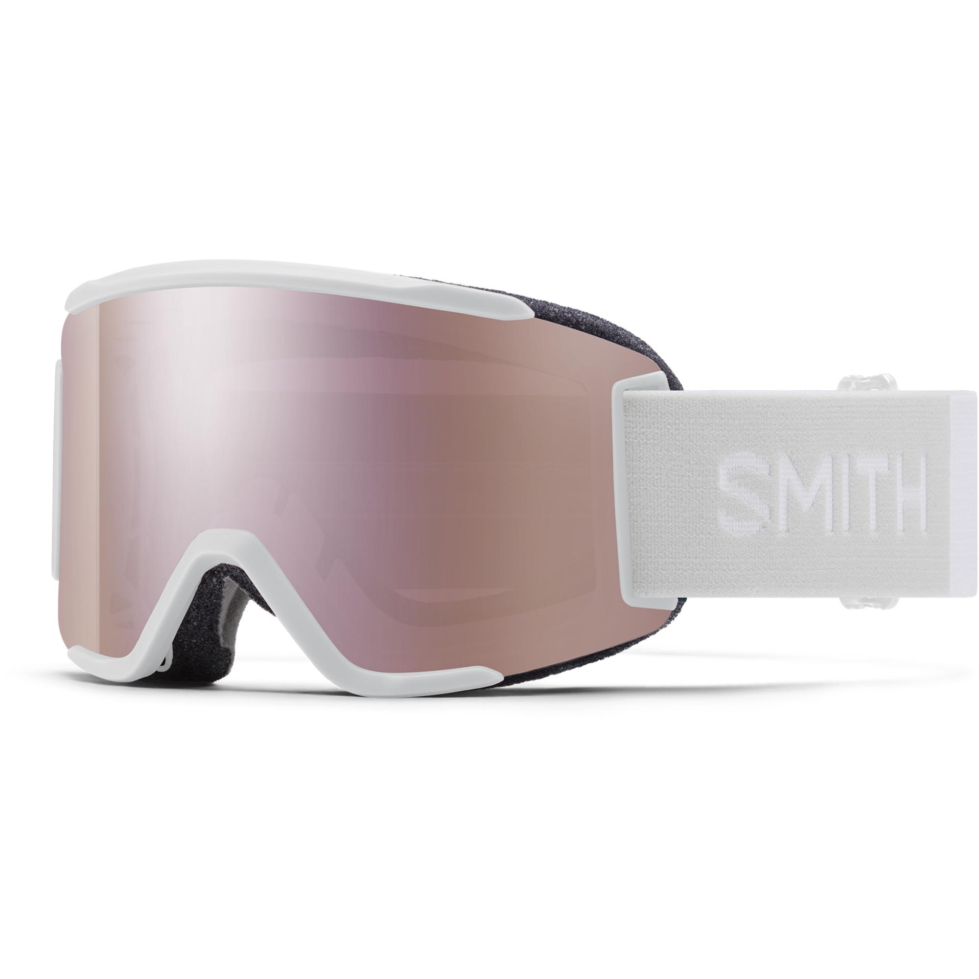 

Снежные очки Squad S Smith, White Vapor/ChromaPop Everyday Rose Gold