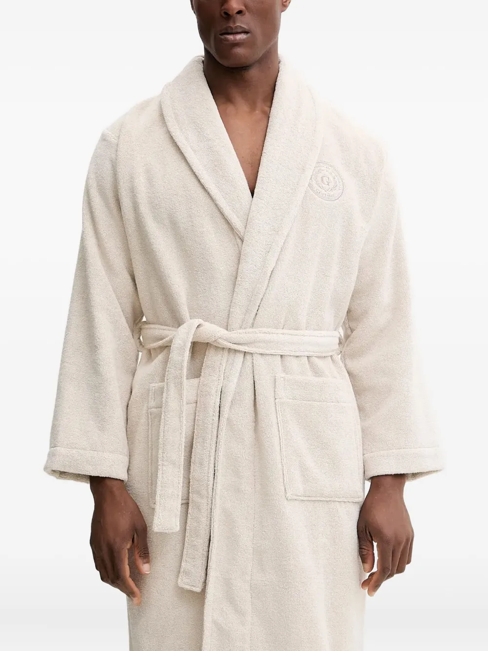 

Халат с шалевым воротником Gant, нейтральный