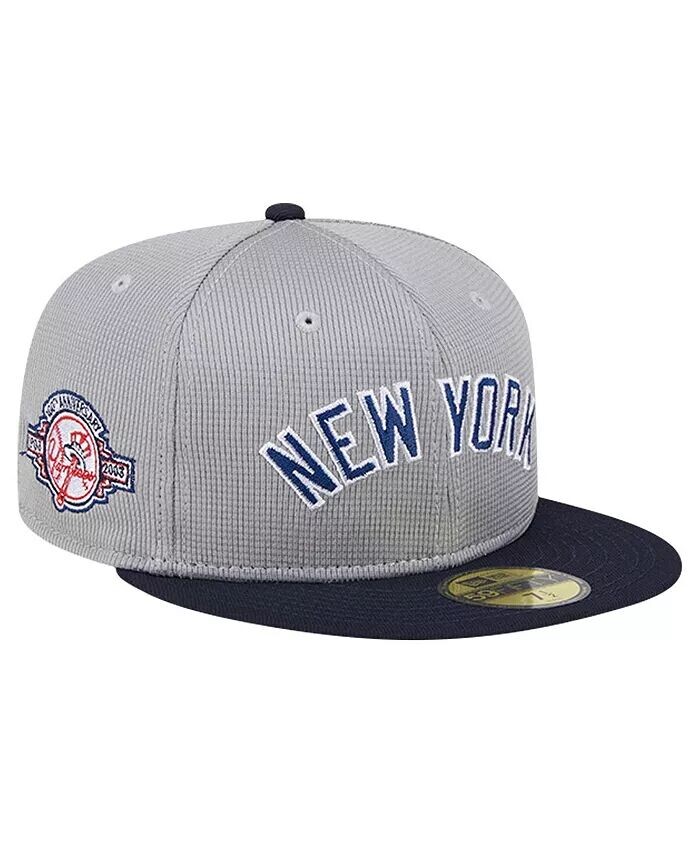 

Мужская серая приталенная кепка New York Yankees Pivot Mesh 59FIFTY New Era, серый