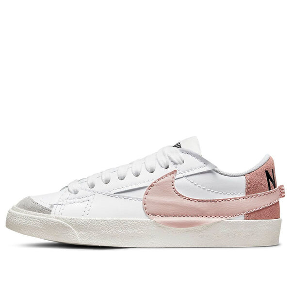 Кроссовки blazer low '77 jumbo 'white pink oxford' Nike, розовый