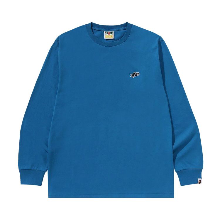 

Футболка BAPE Sta One Point Long-Sleeve Tee, Blue