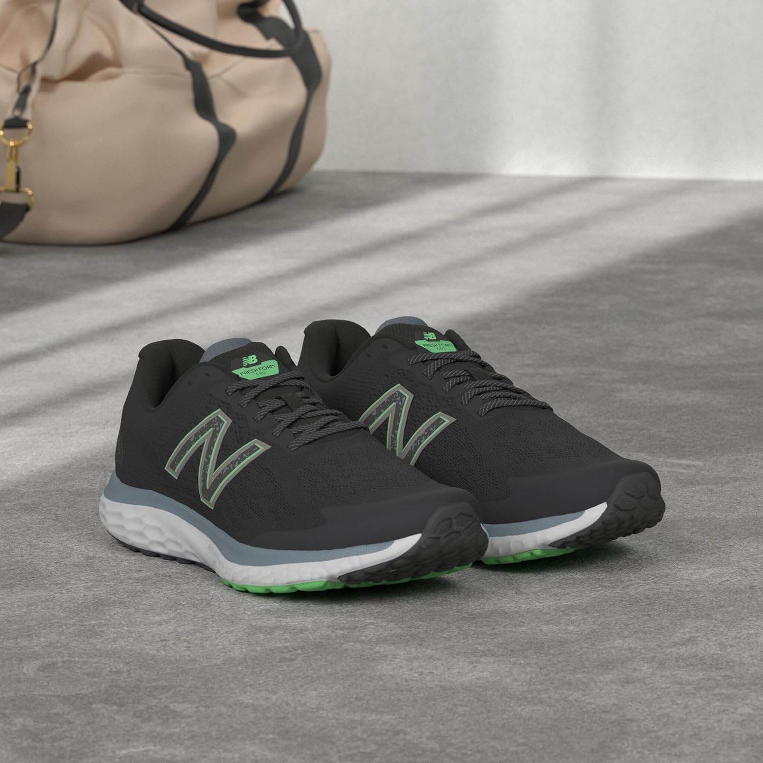 Мужские сандалии New Balance Fresh Foam V1 Slide, черный — фото 2