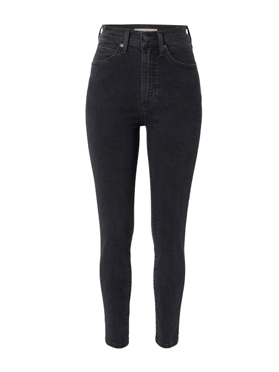 

Джинсы скинни LEVI'S RETRO HIGH SKINNY, черный деним