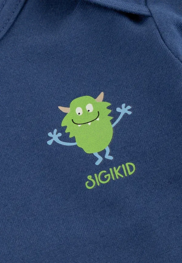 Боди с длинным рукавом Sigikid, синий — фото 3