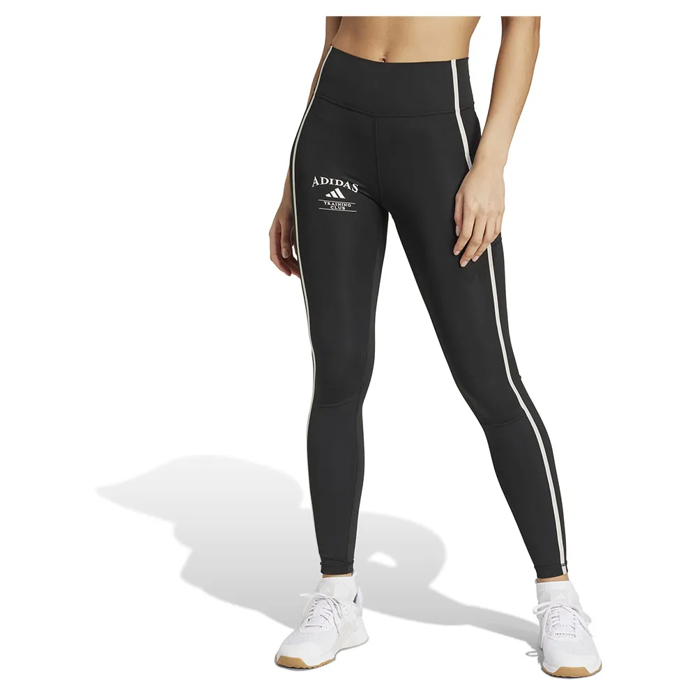 

Леггинсы adidas Optime Heritage Full Length 7/8, черный