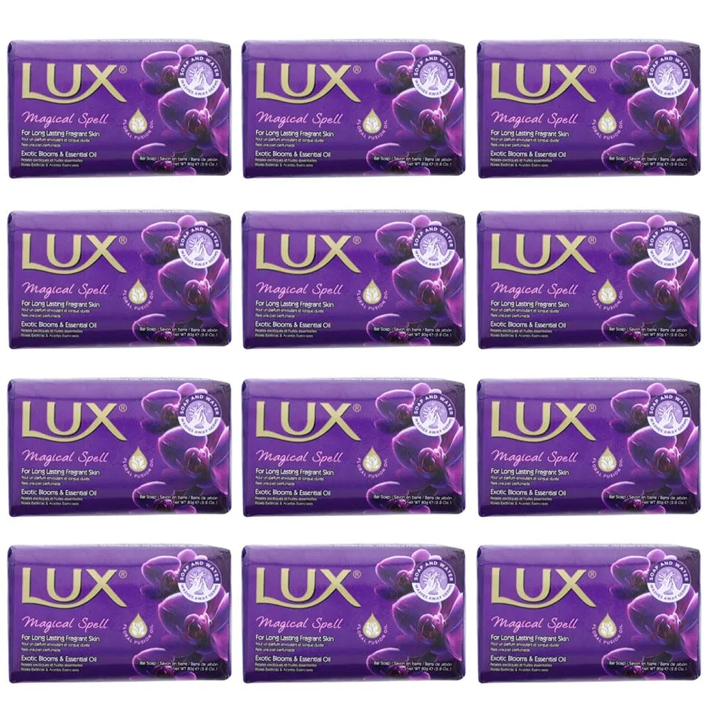 Мыло Lux Magical Spell с ароматом экзотических цветов, 12 x 80 г Lux