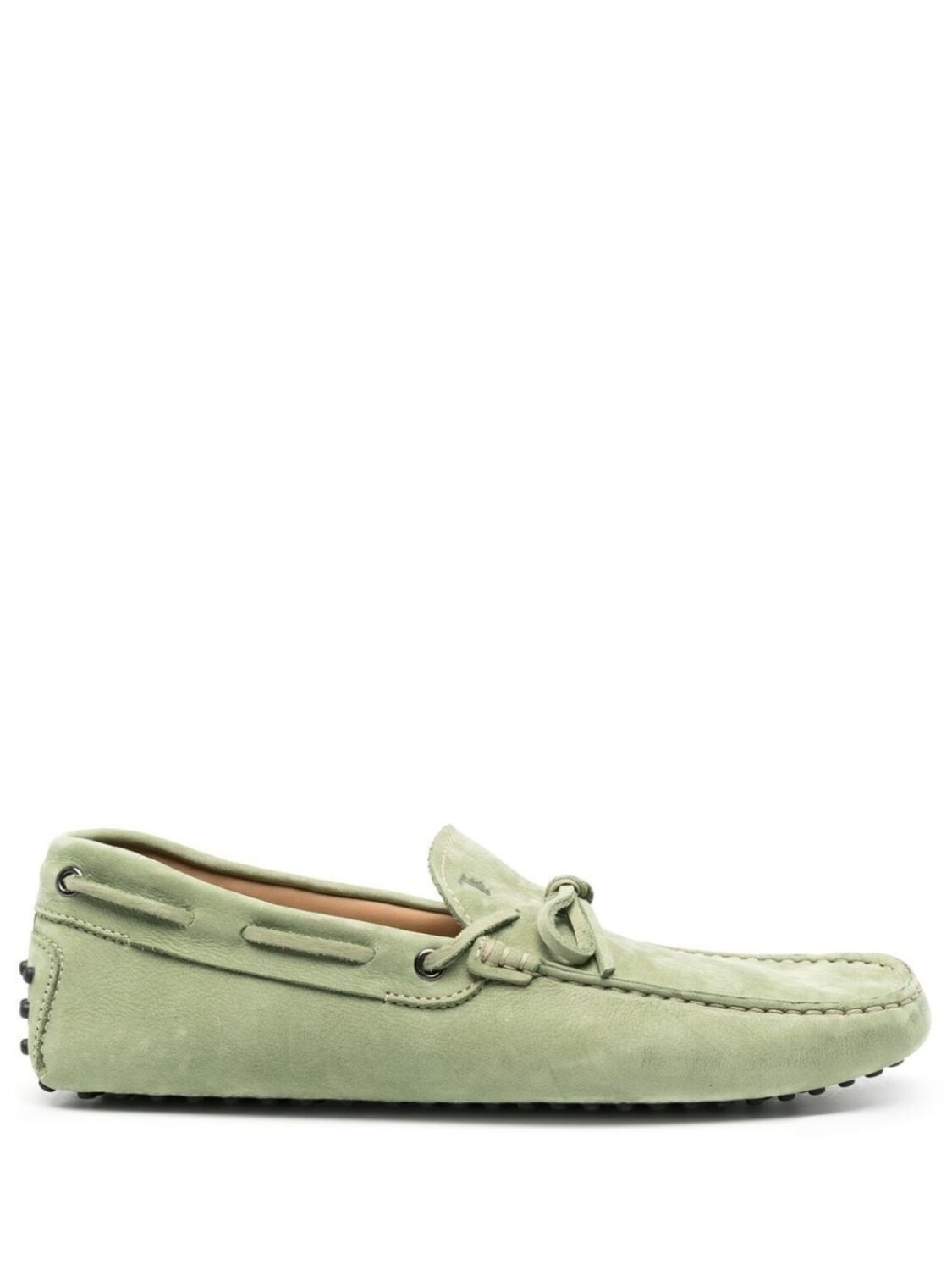 

Tod's лоферы Laccetto Gommino, зеленый