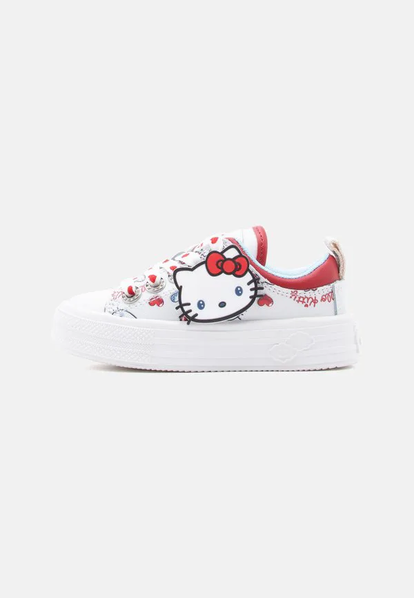 Теннисные кроссовки hello kitty Monnalisa, Bianco/Rosso