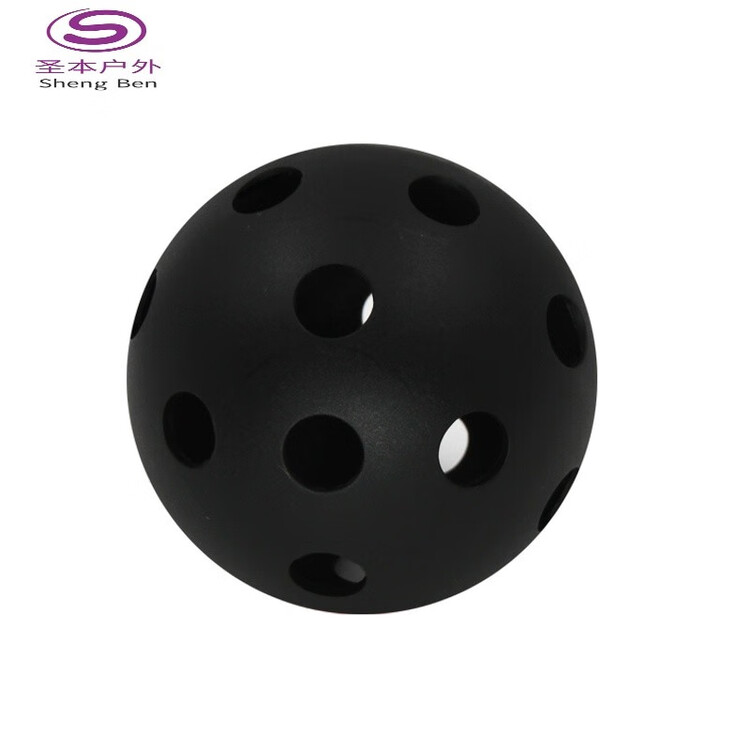 

He Jiagong Dry Ice Ball, мяч для хоккея в зале, флорбола и хоккея на суше, SN495, черный