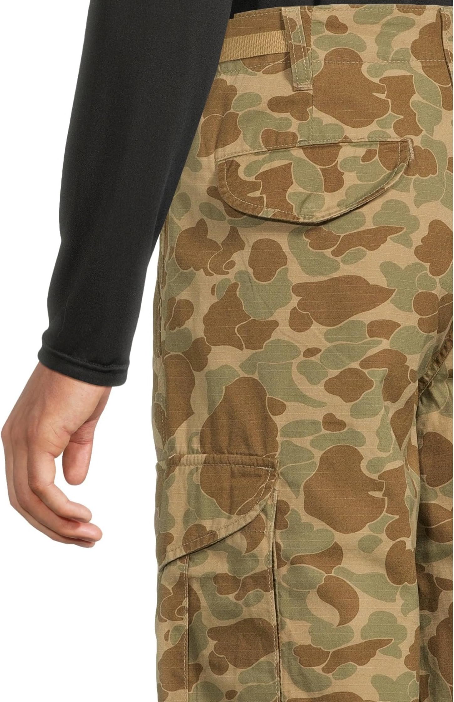 Брюки Levi's Mens Men's Xx Cargo Baggy, Classic Duck Camo Harvest Gold — фото 4