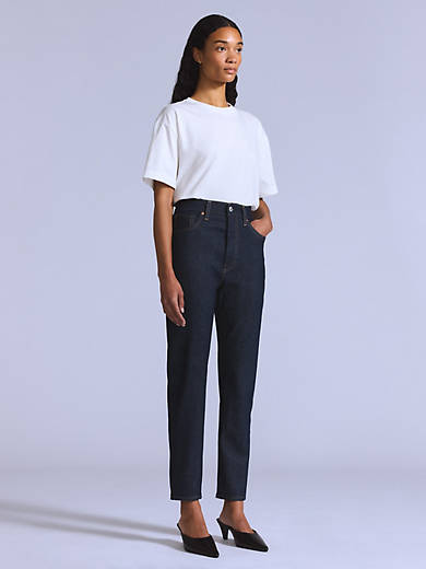 

Женские джинсы Slim Fit с высокой посадкой Levi's, цвет Dark Rinse - Dark Wash