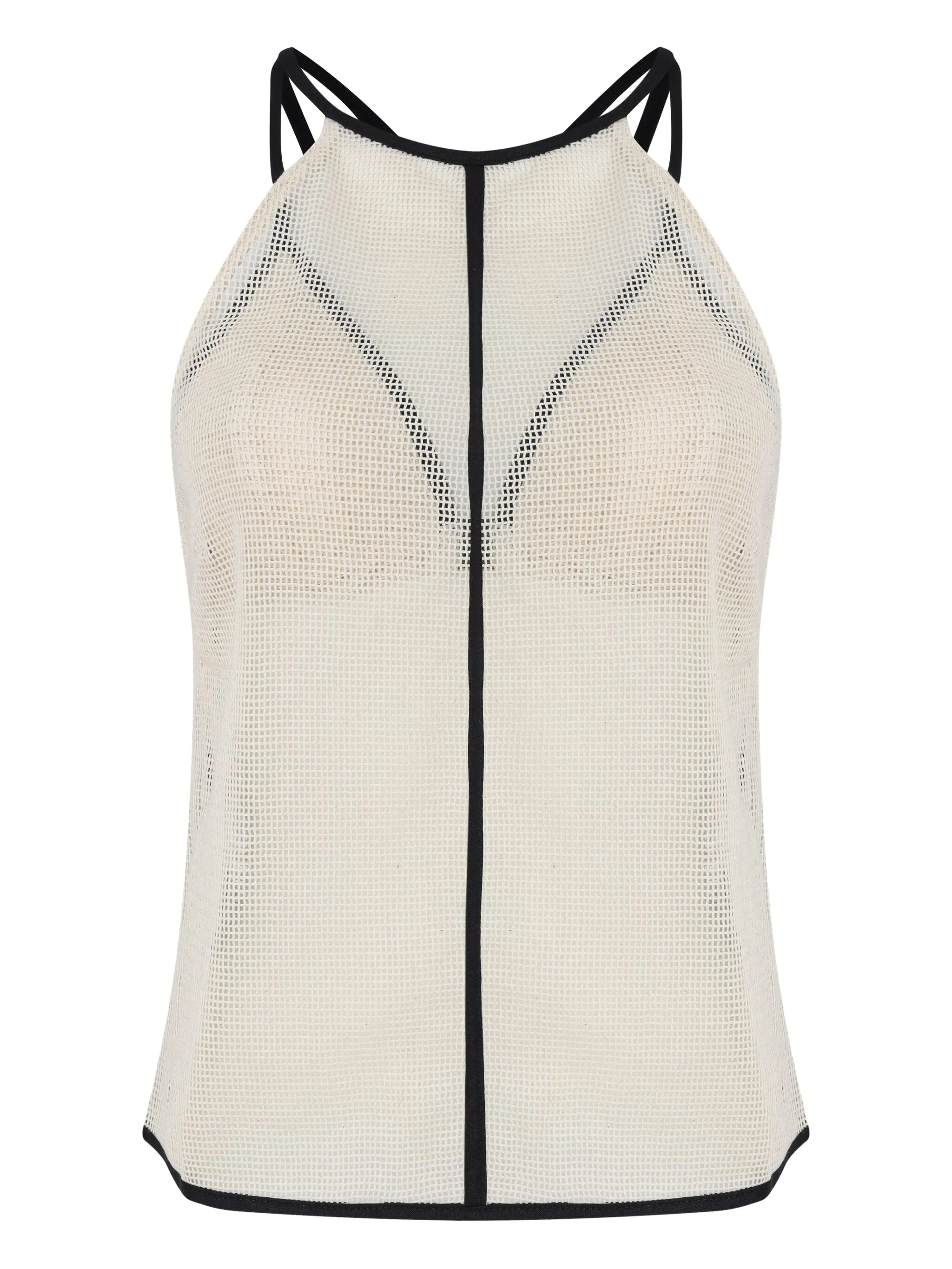 

Полупрозрачный топ Osklen, белый