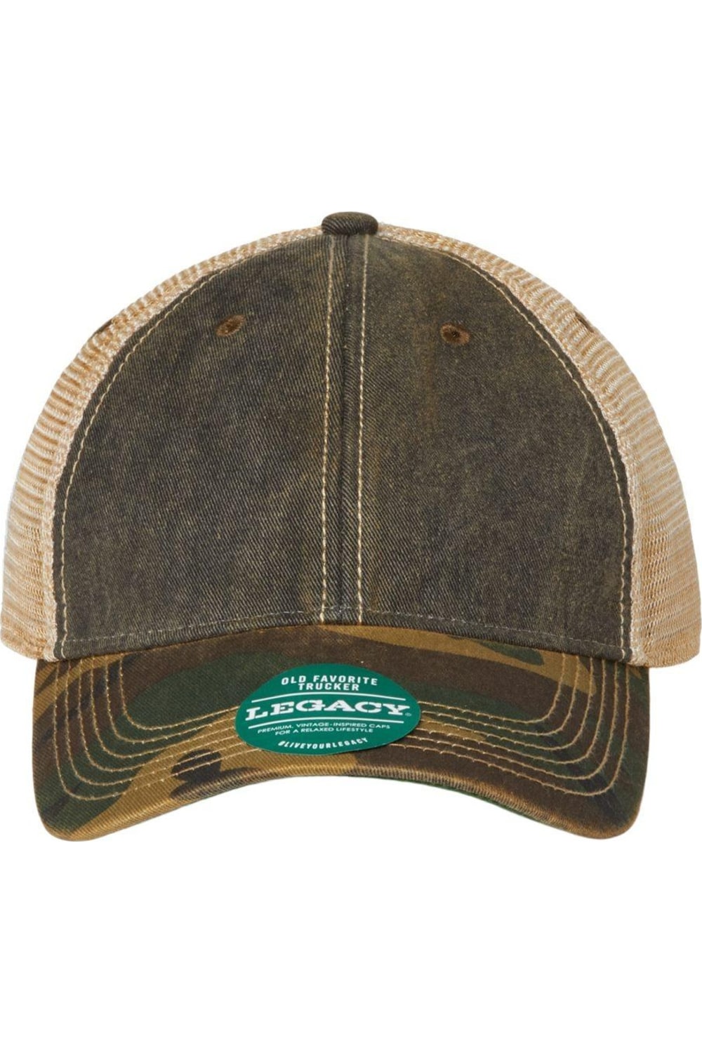 

LEGACY Старая любимая кепка дальнобойщика, цвет black/ army camo/ khaki
